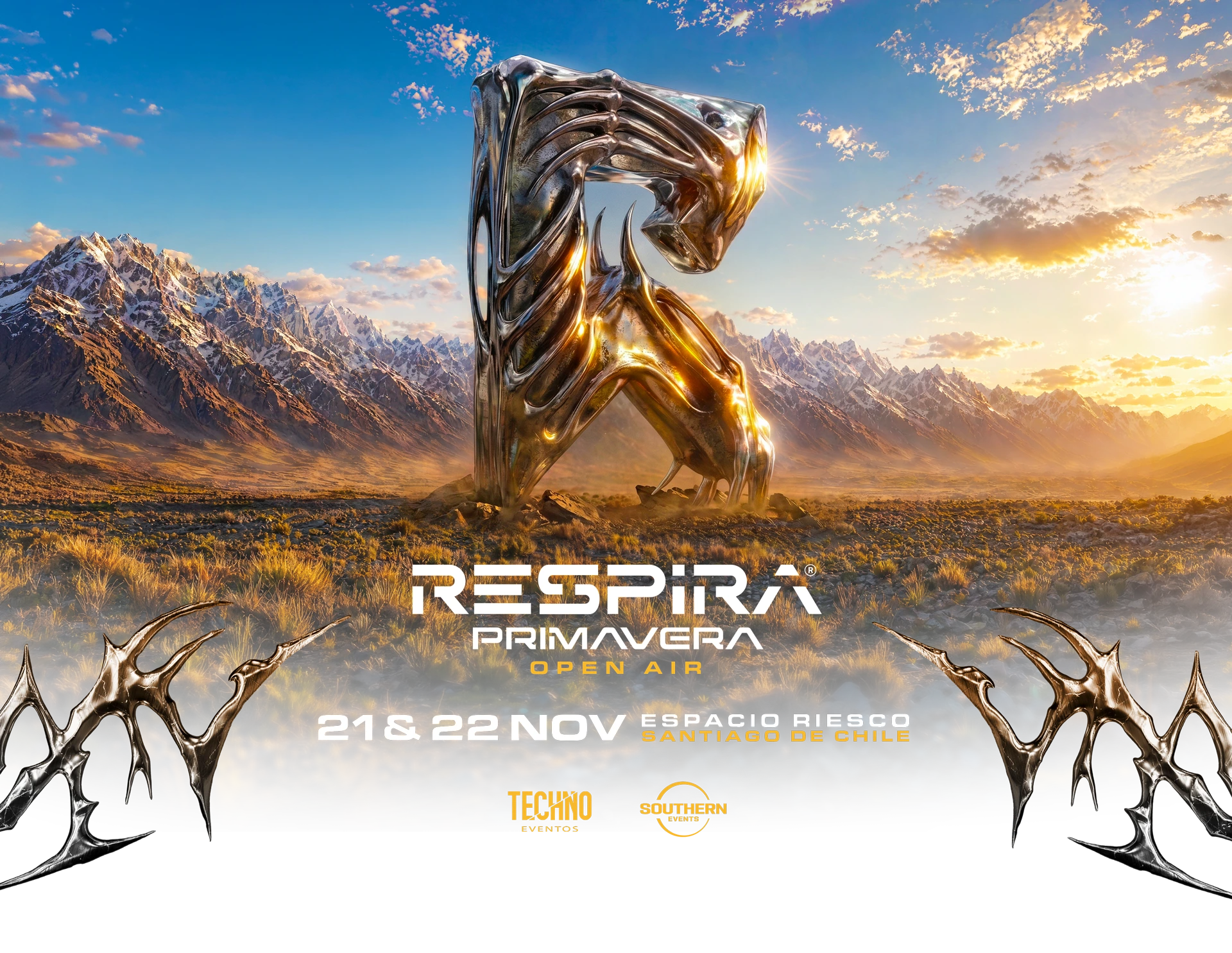 Respira Primavera Open Air en Santiago 2026 | Espacio Riesco – 21 y 22 de noviembre